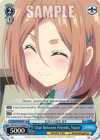 Chat Between Friends Yayoi (110088) [AYT] - Weiss Schwarz Single