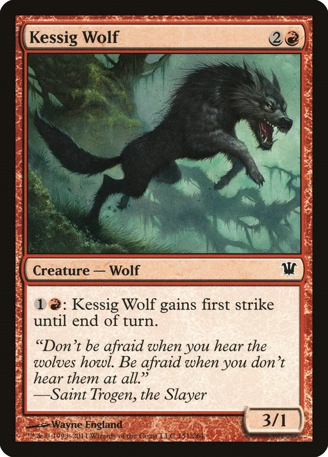 Kessig Wolf (151) [ISD] - MTG Single