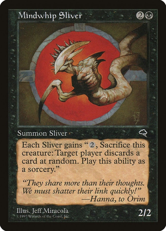 Mindwhip Sliver (145) [TMP] - MTG Single