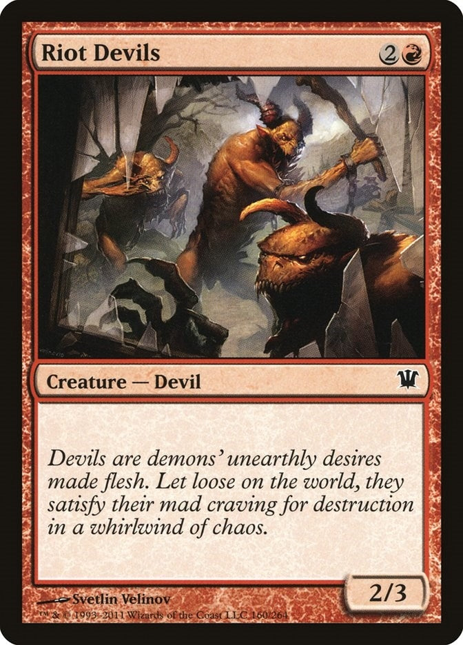 Riot Devils (160) [ISD] - MTG Single