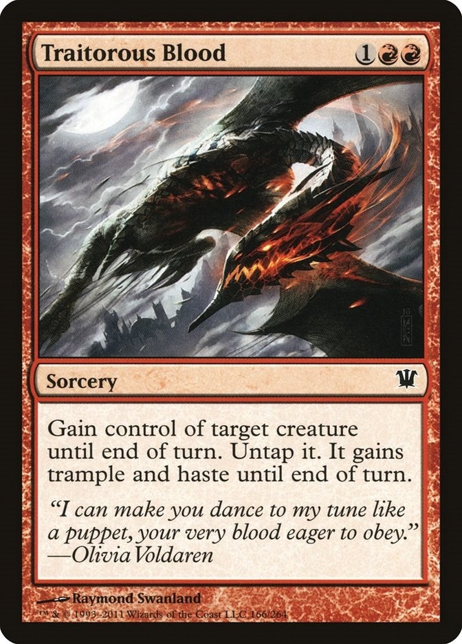 Traitorous Blood (166) [ISD] - MTG Single