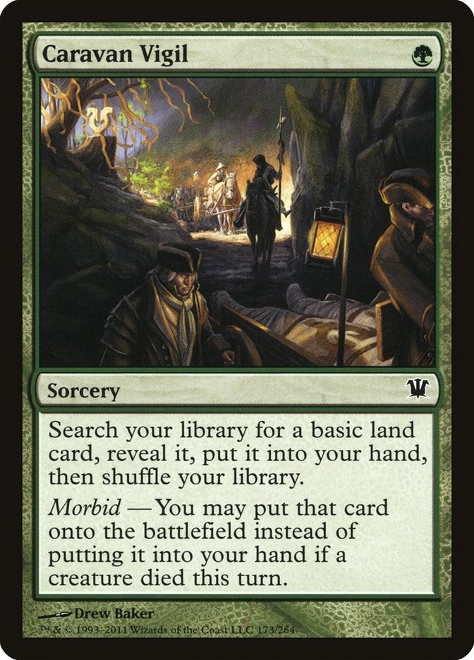 Caravan Vigil (173) [ISD] - MTG Single