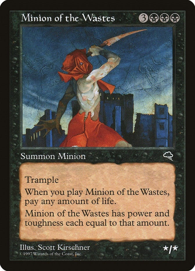 Minion of the Wastes (146) [TMP] - MTG Single