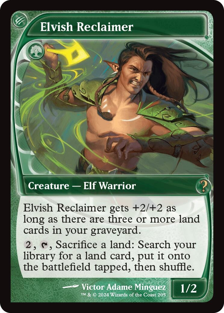 Elvish Reclaimer (Future Sight) (205) [MB2] - MTG Single