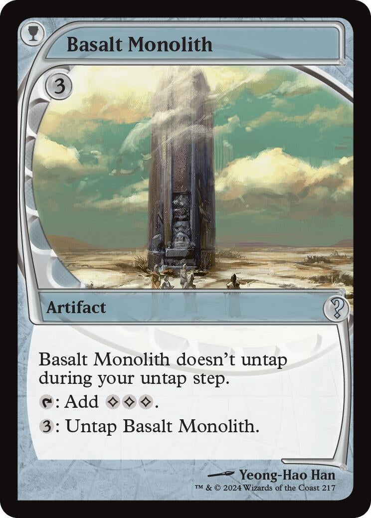 Basalt Monolith (Future Sight) (217) [MB2] - MTG Single