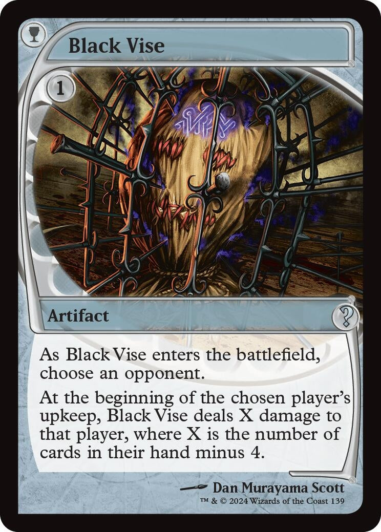 Black Vise (Future Sight) (139) [MB2] - MTG Single