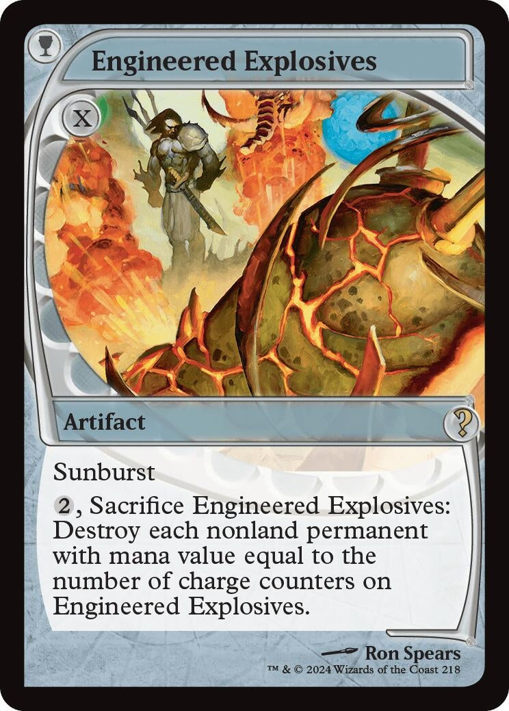 Engineered Explosives (Future Sight) (218) [MB2] - MTG Single