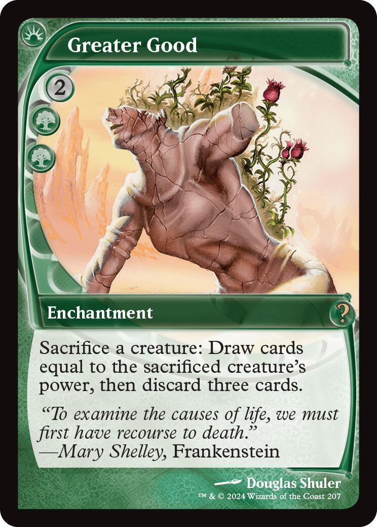 Greater Good (Future Sight) (207) [MB2] - MTG Single