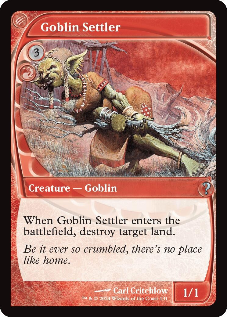 Goblin Settler (Future Sight) (131) [MB2] - MTG Single
