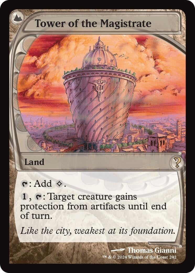 Tower of the Magistrate (Future Sight) (242) [MB2] - MTG Single