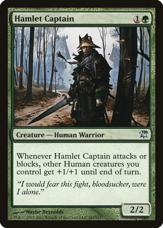 Hamlet Captain (187) [ISD] - MTG Single