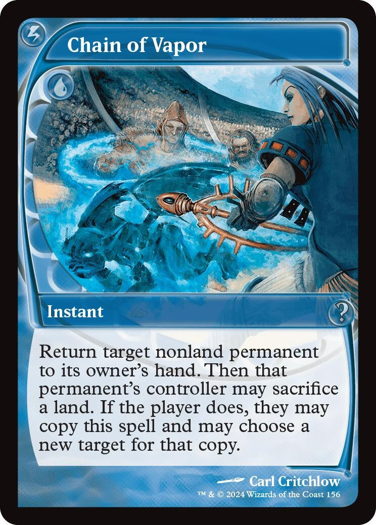 Chain of Vapor (Future Sight) (156) [MB2] - MTG Single