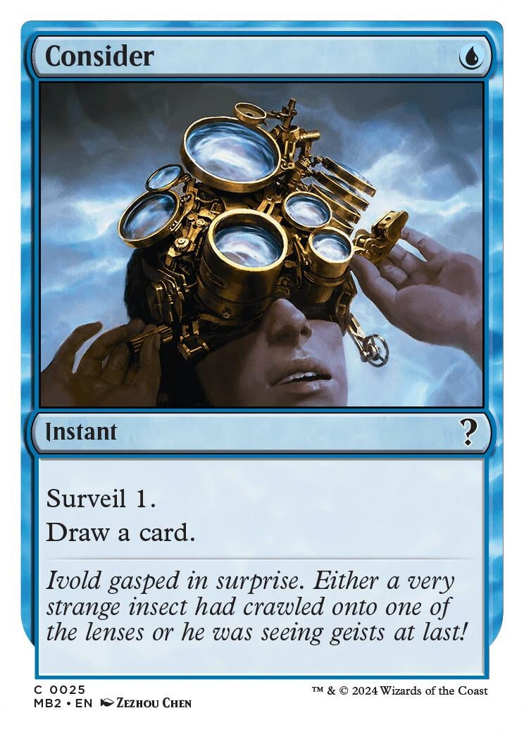 Consider (White Border) (25) [MB2] - MTG Single