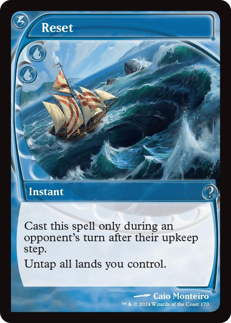 Reset (Future Sight) (170) [MB2] - MTG Single