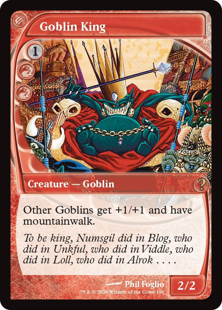 Goblin King (Future Sight) (191) [MB2] - MTG Single