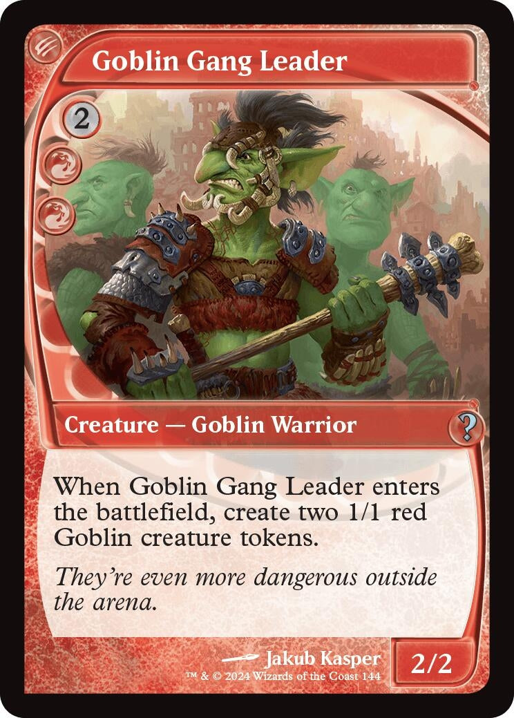 Goblin Gang Leader (Future Sight) (144) [MB2] - MTG Single