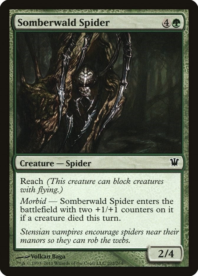 Somberwald Spider (202) [ISD] - MTG Single