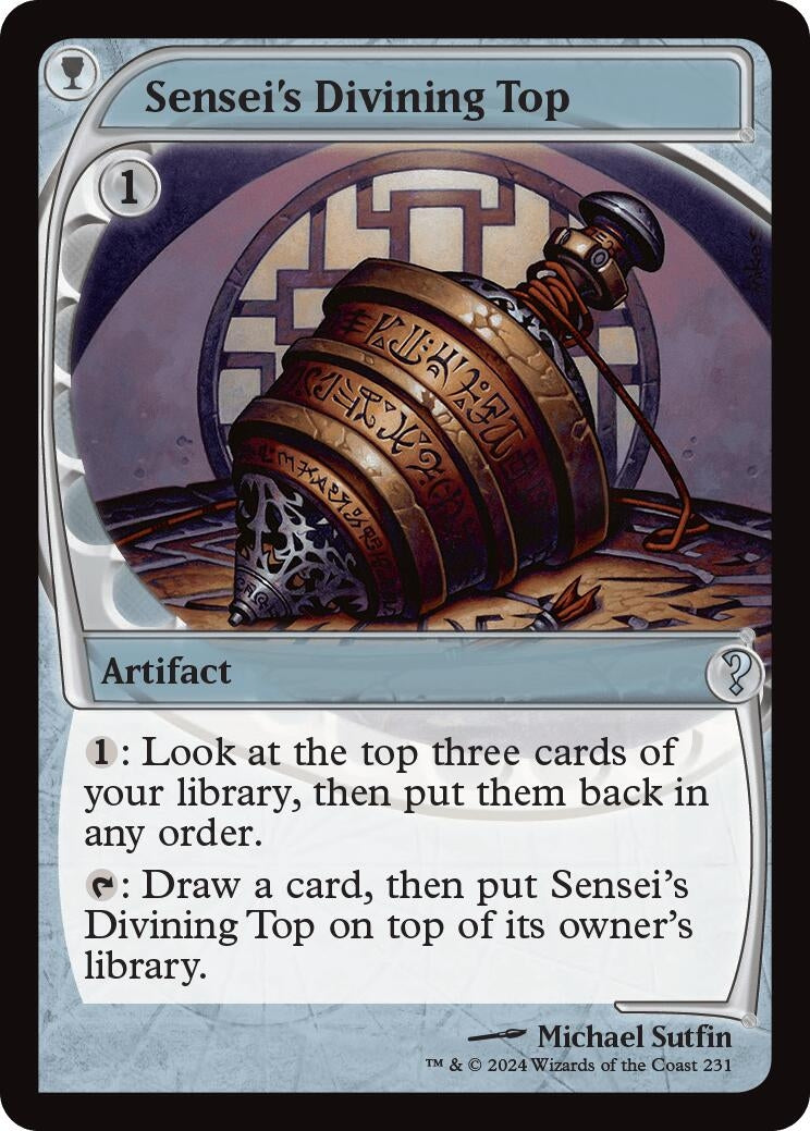 Sensei’s Divining Top (Future Sight) (231) [MB2] - MTG Single