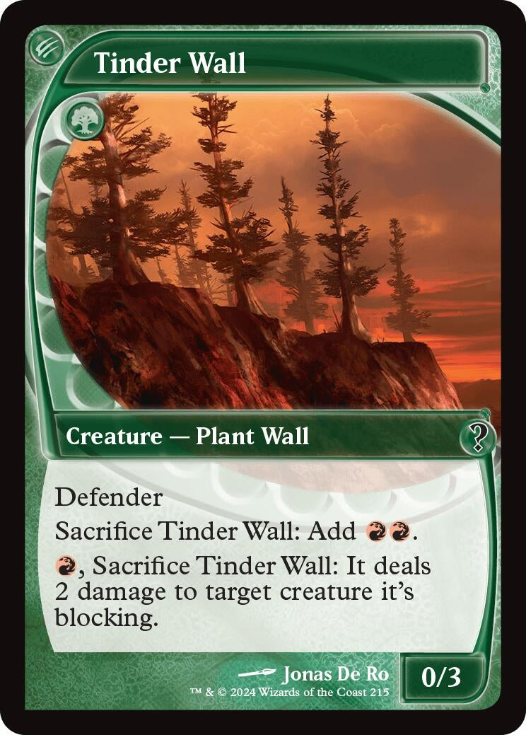 Tinder Wall (Future Sight) (215) [MB2] - MTG Single