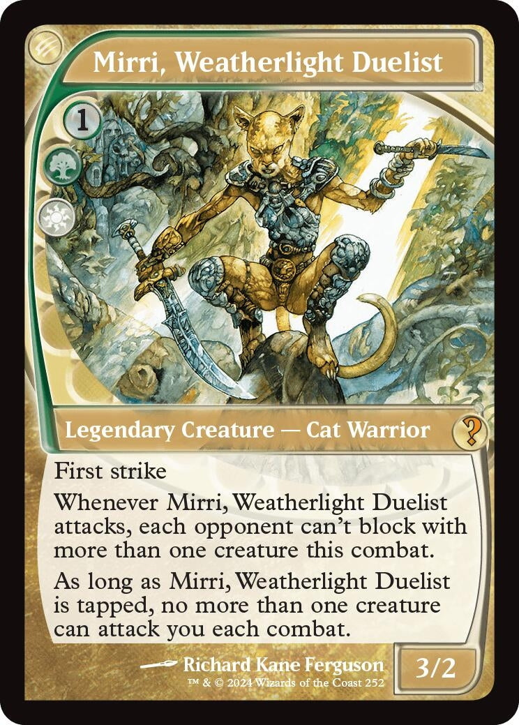 Mirri Weatherlight Duelist (Future Sight) (252) [MB2] - MTG Single
