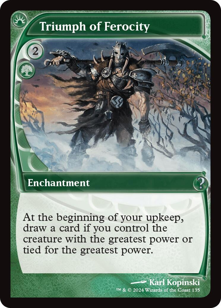 Triumph of Ferocity (Future Sight) (135) [MB2] - MTG Single