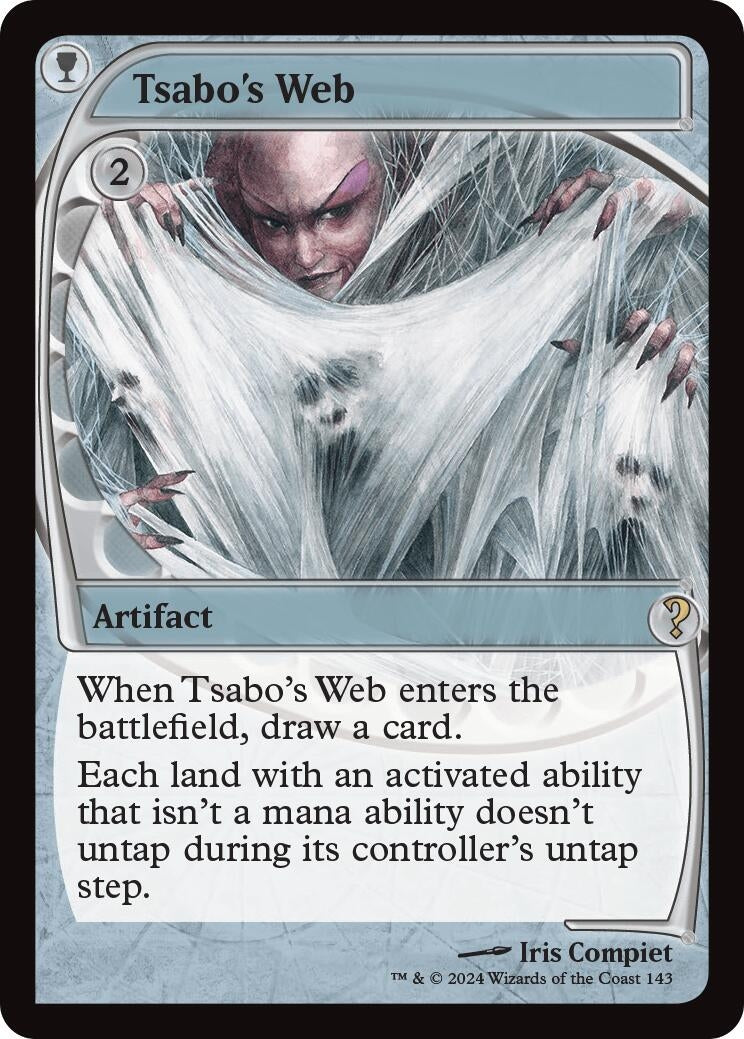 Tsabo’s Web (Future Sight) (143) [MB2] - MTG Single