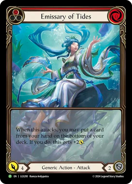 Emissary of Tides - LGS295 (295) [PR] - Flesh and Blood TCG Single