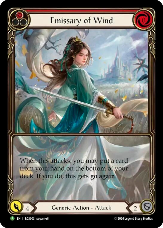 Emissary of Wind - LGS303 (303) [PR] - Flesh and Blood TCG Single