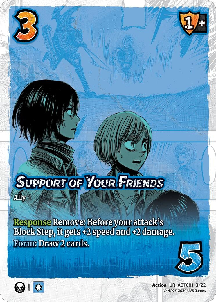 Support of Your Friends (1322) [CSAOT] - UniVersus Single
