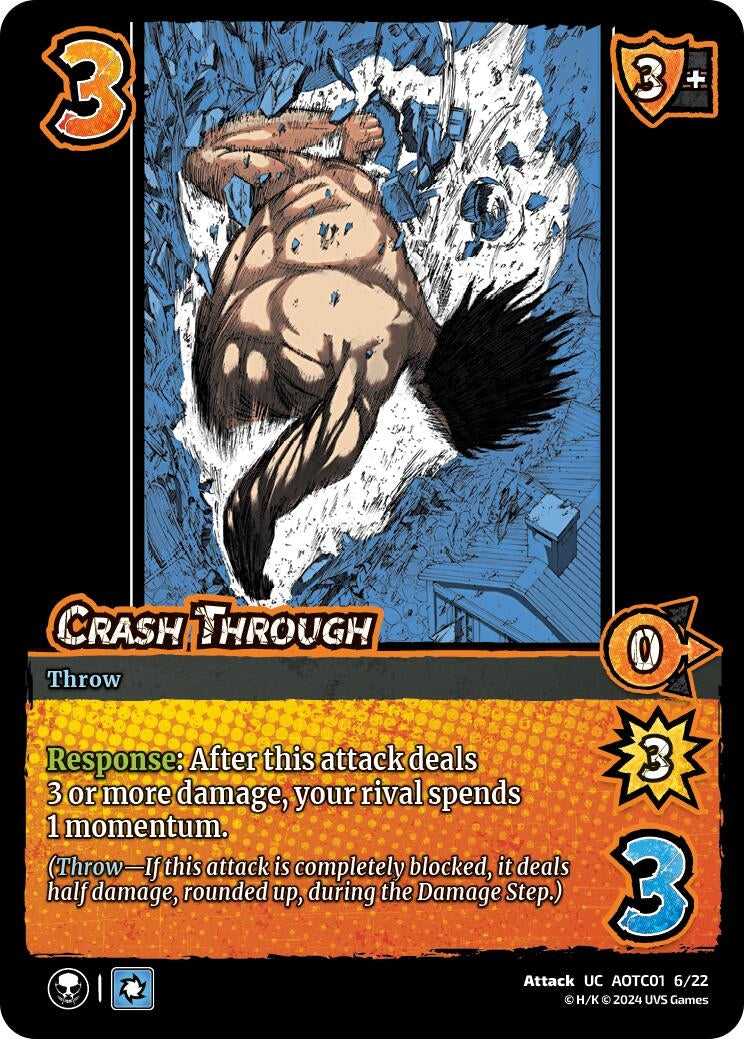 Crash Through (1622) [CSAOT] - UniVersus Single