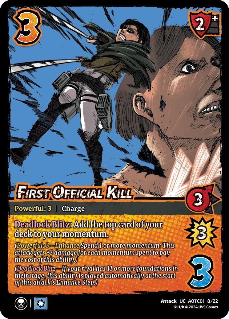 First Official Kill (1822) [CSAOT] - UniVersus Single
