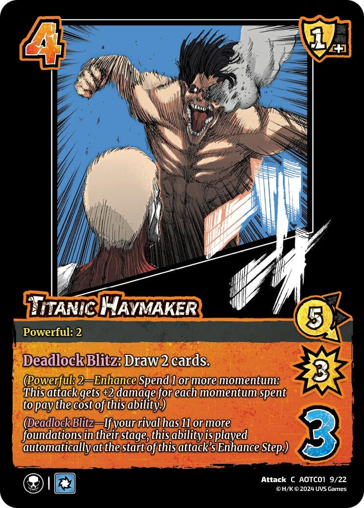 Titanic Haymaker (1922) [CSAOT] - UniVersus Single