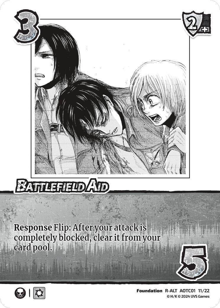 Battlefield Aid (Alternate Art) (11122) [CSAOT] - UniVersus Single