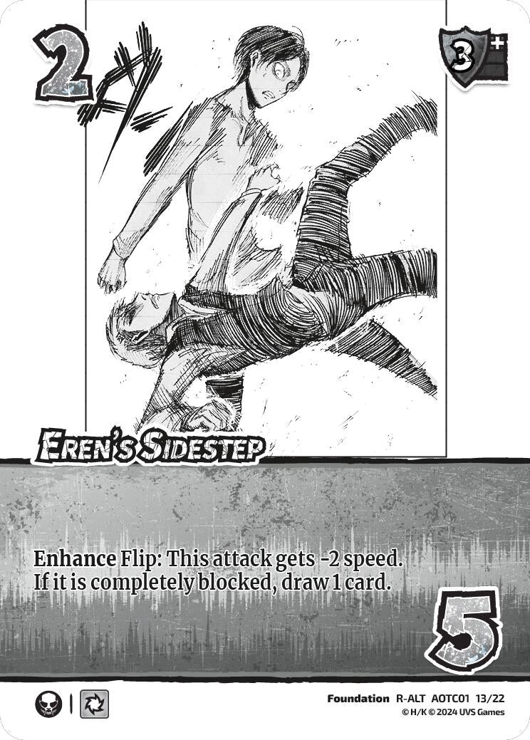 Eren’s Sidestep (Alternate Art) (11322) [CSAOT] - UniVersus Single