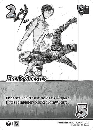 Eren’s Sidestep (Alternate Art) (11322) [CSAOT] - UniVersus Single
