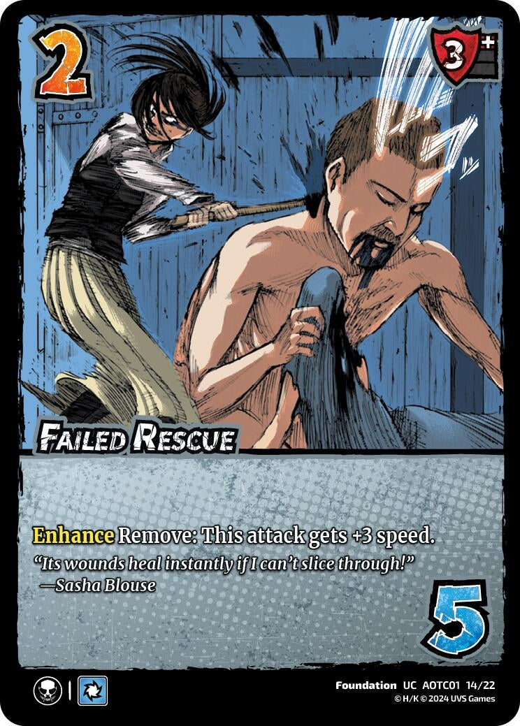 Failed Rescue (11422) [CSAOT] - UniVersus Single