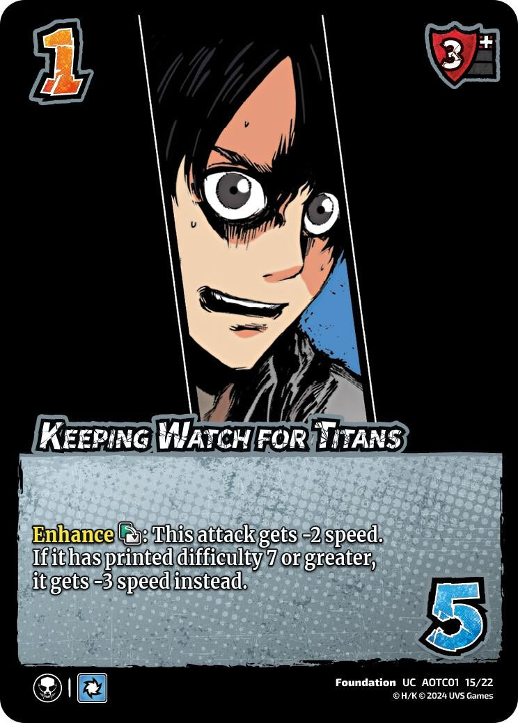 Keeping Watch for Titans (11522) [CSAOT] - UniVersus Single