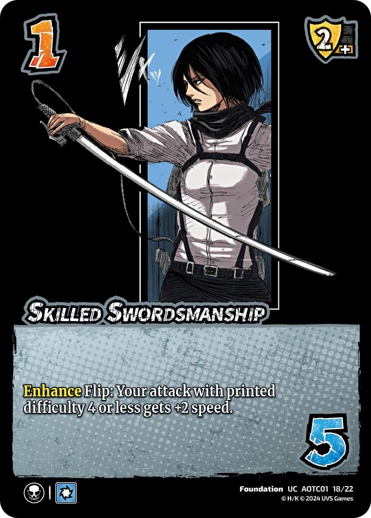 Skilled Swordsmanship (11822) [CSAOT] - UniVersus Single