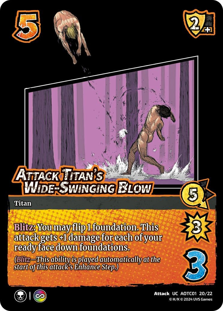 Attack Titan’s Wide-Swinging Blow (12022) [CSAOT] - UniVersus Single