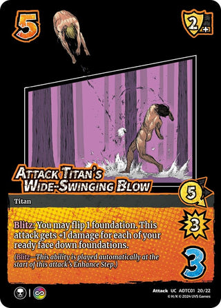 Attack Titan’s Wide-Swinging Blow (12022) [CSAOT] - UniVersus Single
