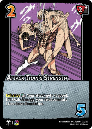 Attack Titan’s Strength (12222) [CSAOT] - UniVersus Single