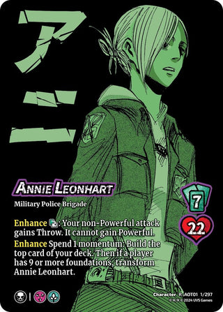 Annie Leonhart // Annie Female Titan (1) [AOT1] - UniVersus Single