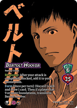 Bertolt Hoover // Bertolt Colossus Titan (5) [AOT1] - UniVersus Single