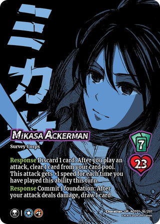 Mikasa Ackerman (16) [AOT1] - UniVersus Single