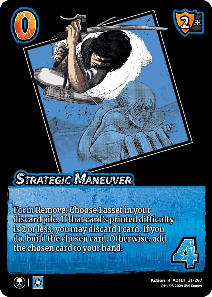 Strategic Maneuver (21) [AOT1] - UniVersus Single