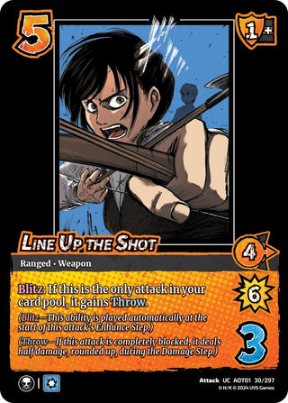 Line Up the Shot (30) [AOT1] - UniVersus Single
