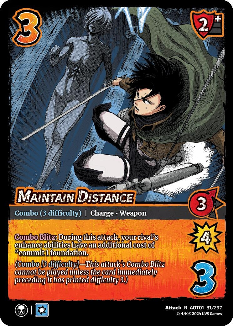Maintain Distance (31) [AOT1] - UniVersus Single