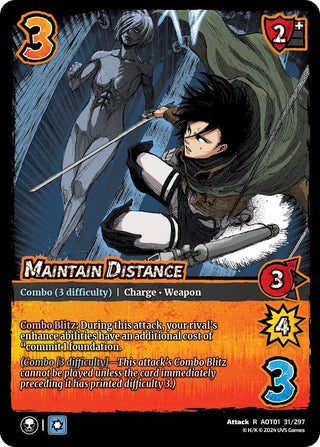 Maintain Distance (31) [AOT1] - UniVersus Single