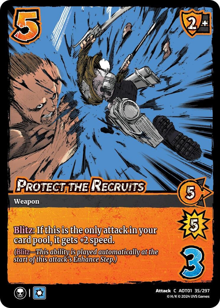 Protect the Recruits (35) [AOT1] - UniVersus Single