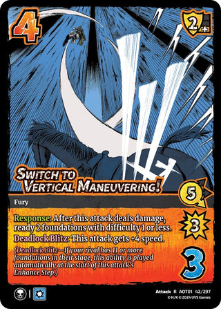 Switch to Vertical Maneuvering! (42) [AOT1] - UniVersus Single